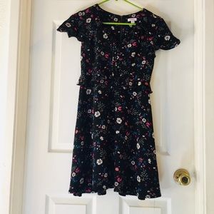 Xhilaration XS Floral Print Dress